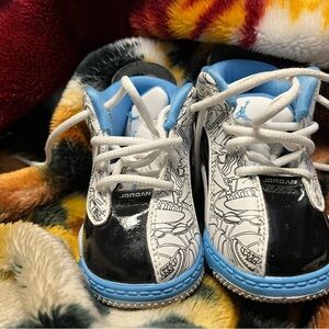 Jordan Kids Shoes - Black and Blue